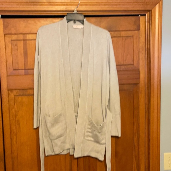 Tory Burch Sweaters - Tory Burch light gray cardigan